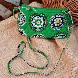 Vera  Bradley Cupcake Green Amy Crossbody